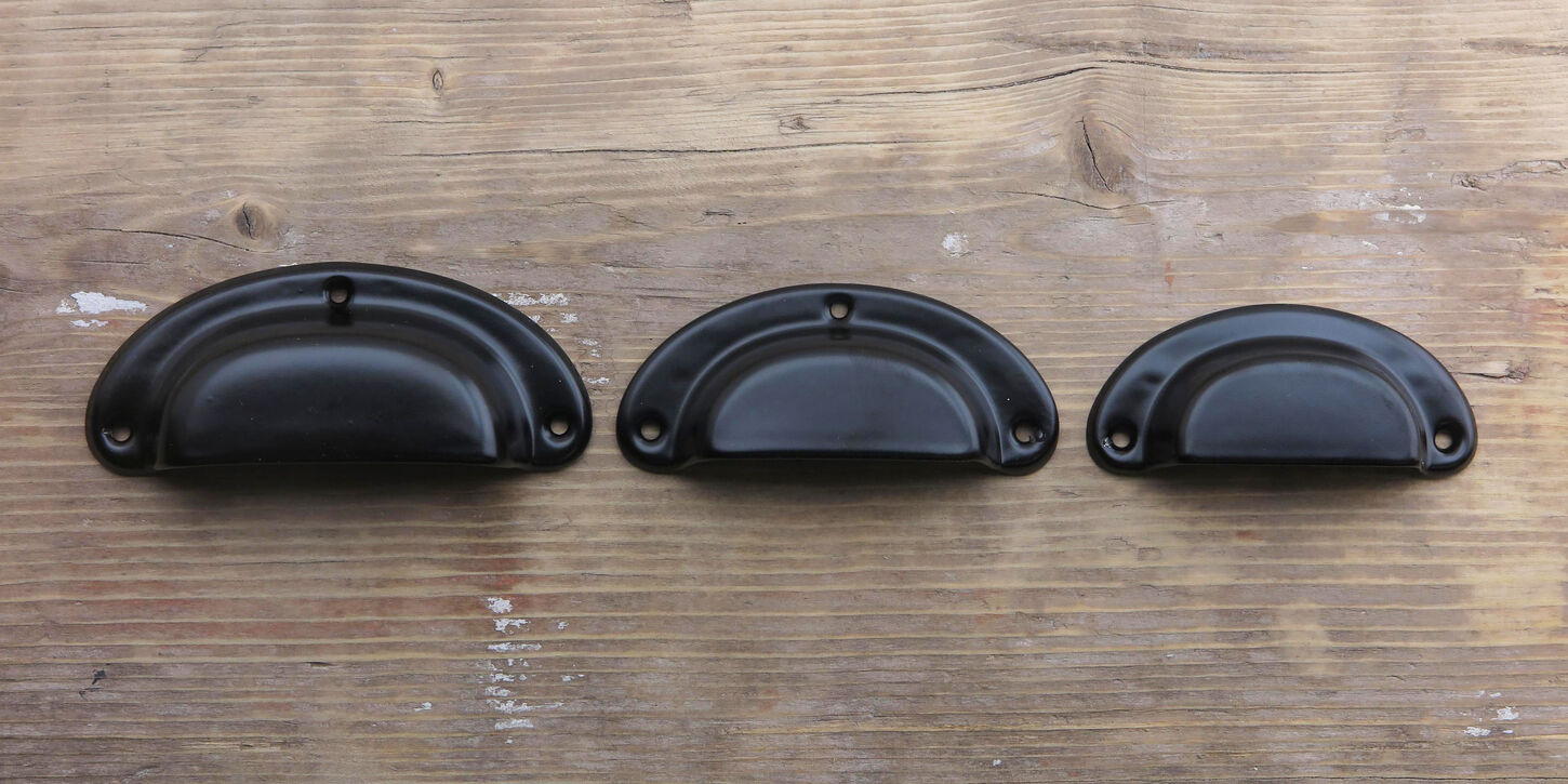 Skuffegreb sort 82 mm