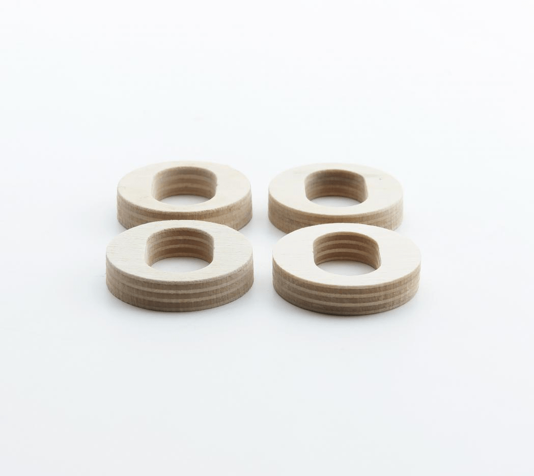 Trægreb til ny dør - Knebelgreb i røget eg