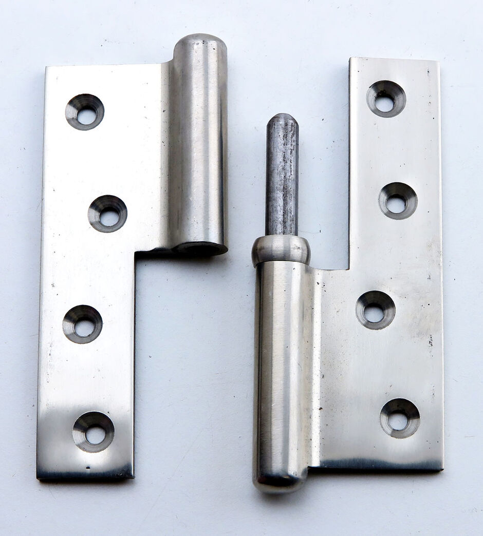 Hængsel, vh. - rustfrit