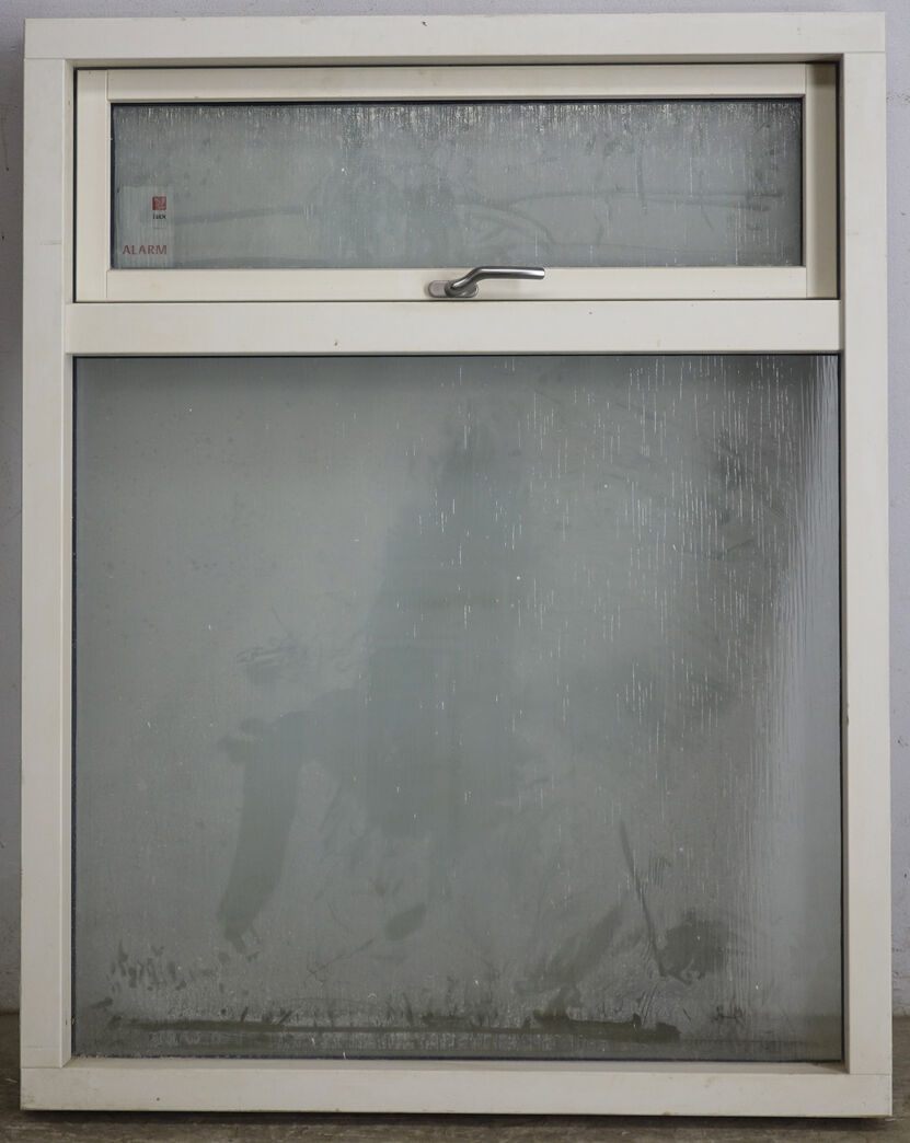 Termovindue med matteret glas