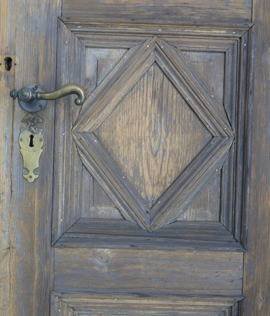 Dobbeltdør uden karm