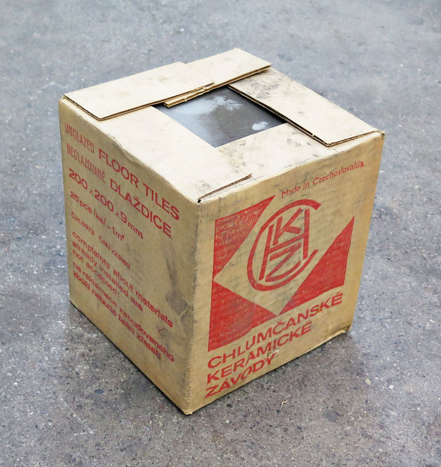 Grå klinke, 19,8x19,8cm