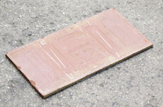 Aflange brune retroklinker 10x20cm