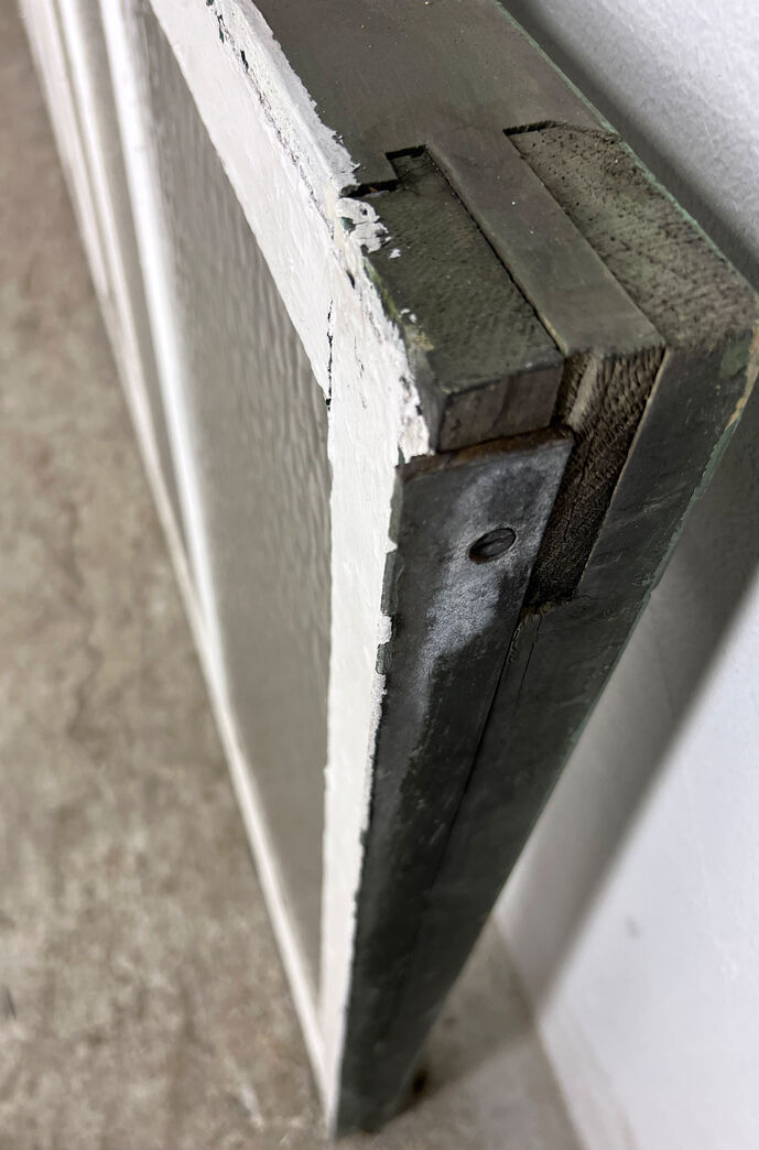 Kæmpe vinduesramme fra 