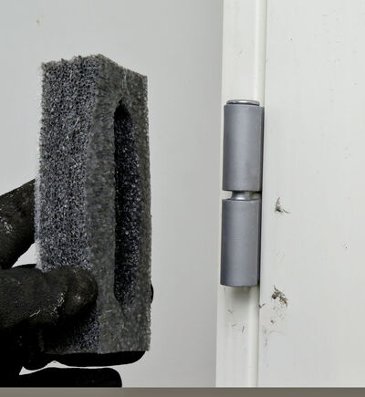 Smal terrassedør med energiglas