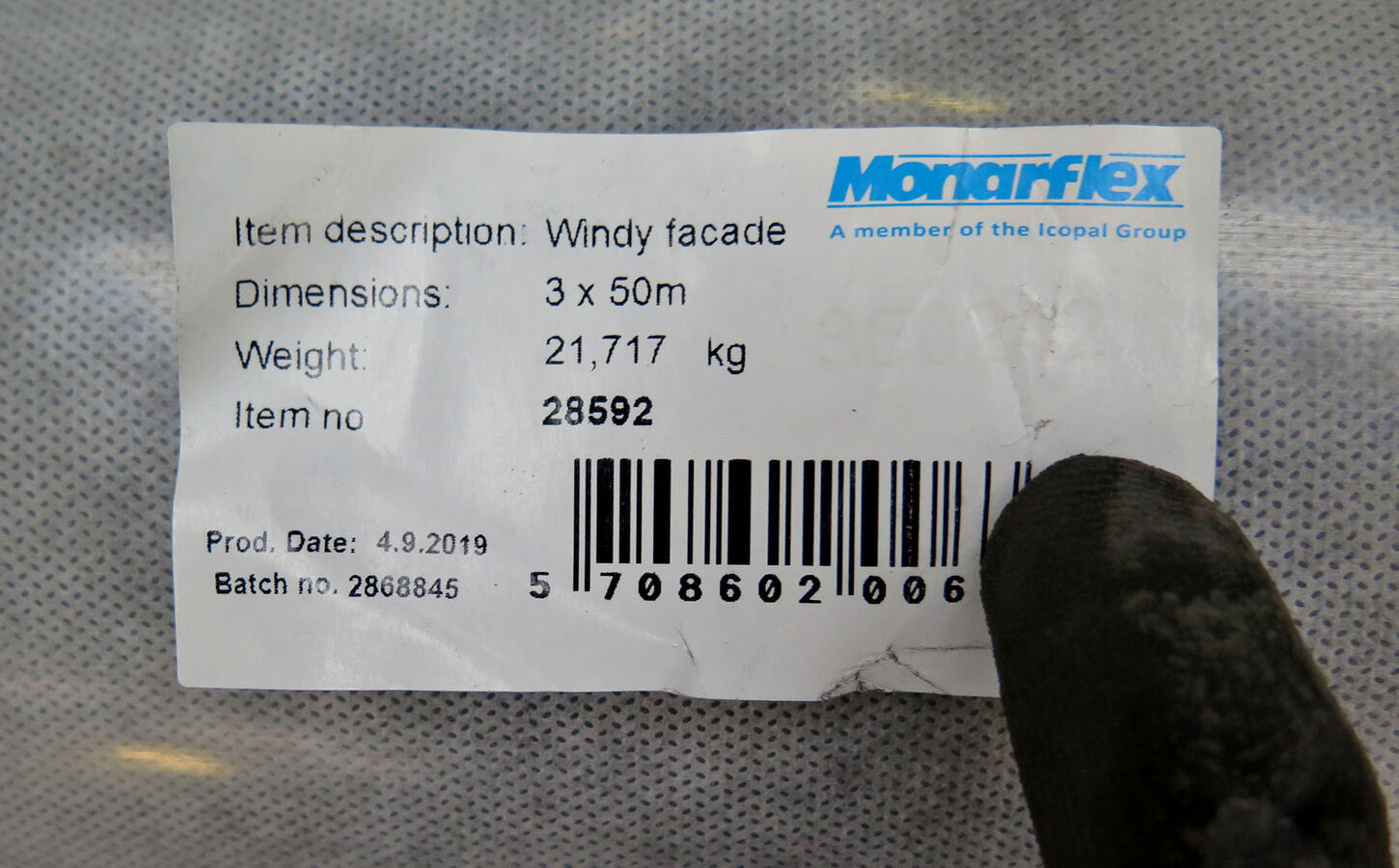 Icopal Windy Facade vindspærre 3x50m
