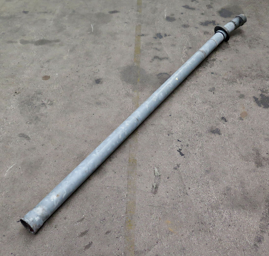 Nedløbsrør i galvaniseret stål