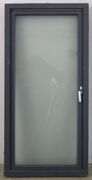 Termovindue med matteret glas