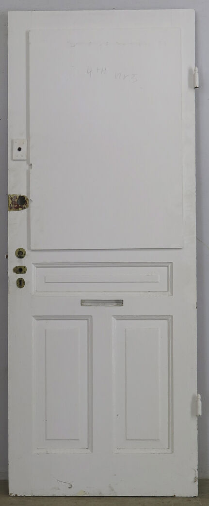 Fyldningsdør med glas - uden karm