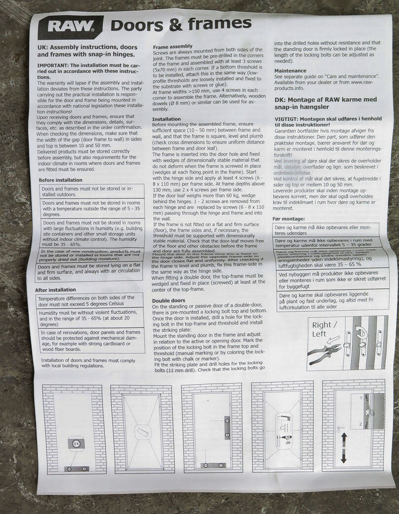 Karmsæt 65mm, M9-21