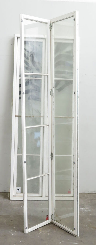 Højt 2-fags vindue med koblede rammer