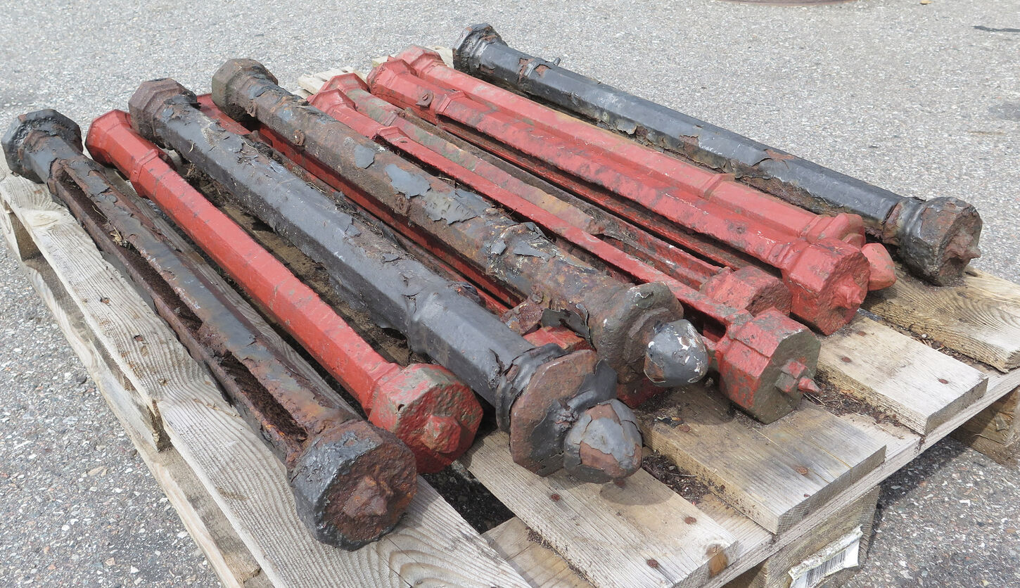 Stolper i støbejern