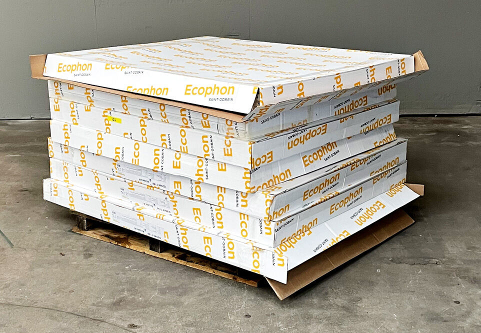 Akustikplader 4 stk 1520x1177 mm