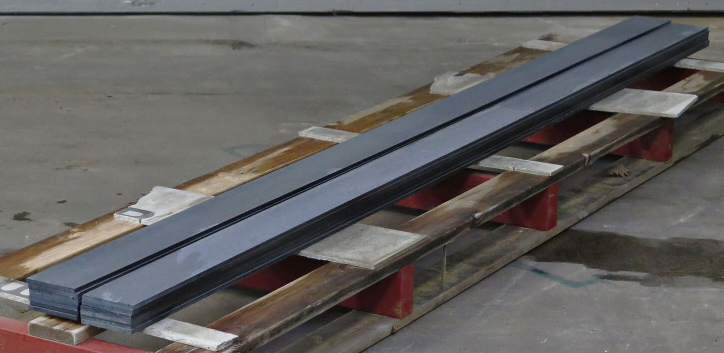 Eternit skiferplade/sålbænk - Grå - 10 cm