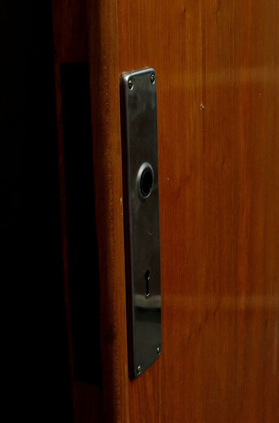 Dobbeltdør med karm fra 40'erne