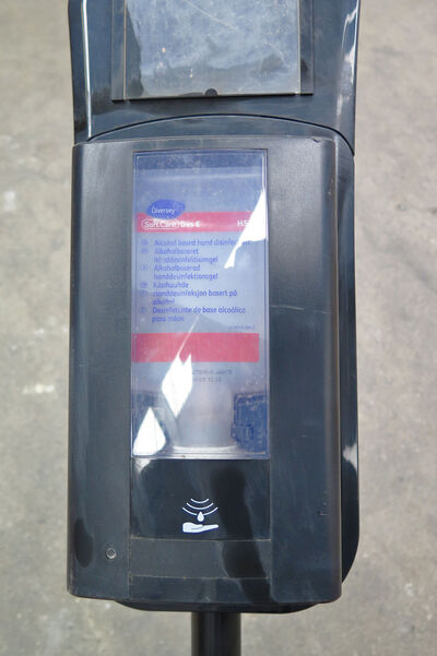 Spritstander med dispenser fra Diversey