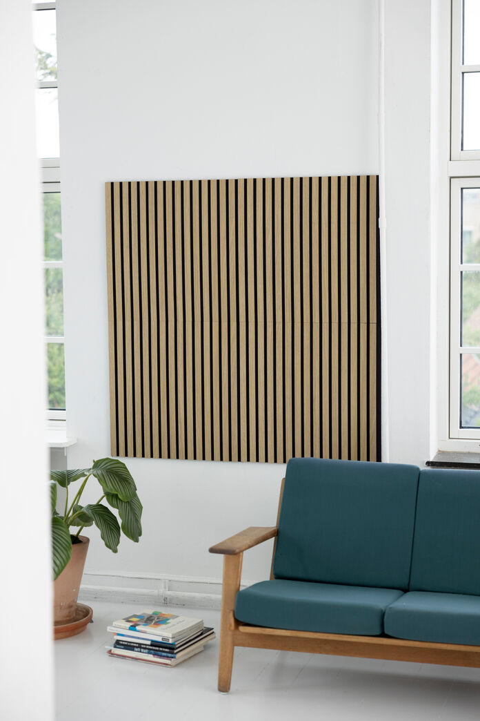 Akustikpanel Eg olie/sort - restparti