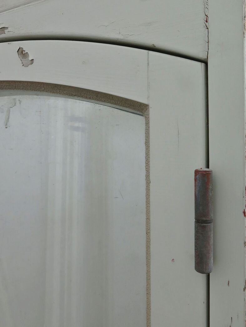 Sprossevindue med koblet ramme