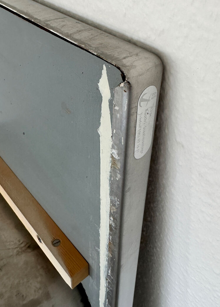 Stålbordplade med vask / hh