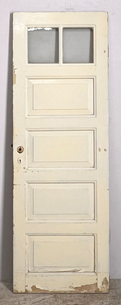 Fyldningsdør med glas - uden karm