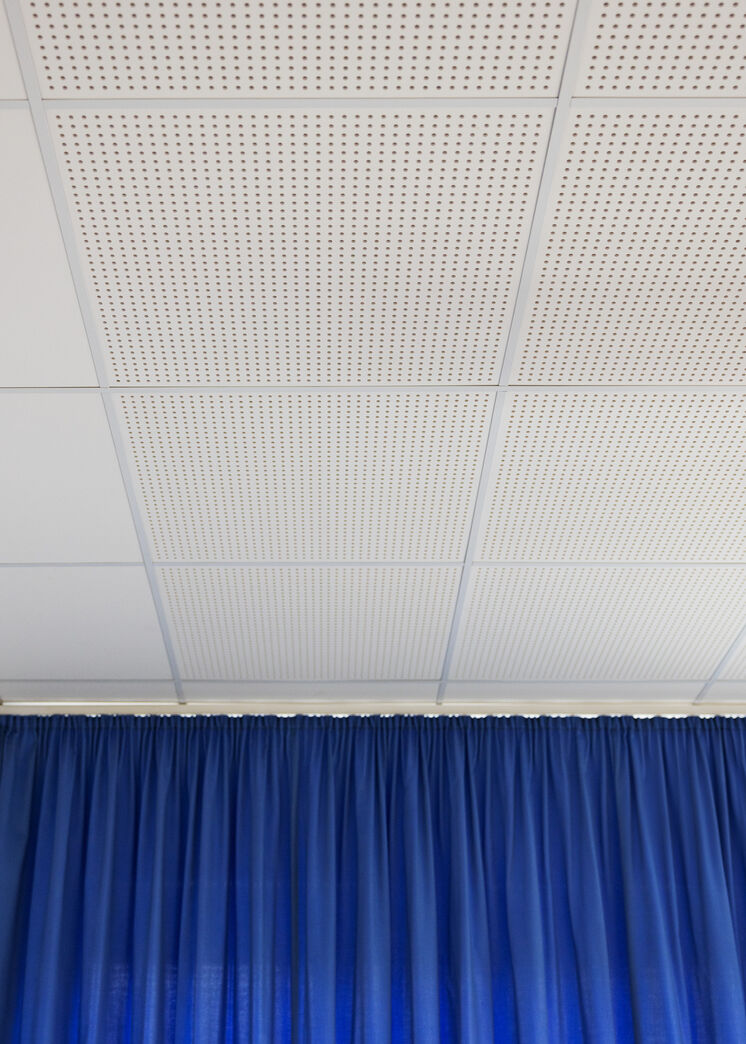 Gips akustikloft 575x575x12 mm Gips akustikloft 575x575x12 mm