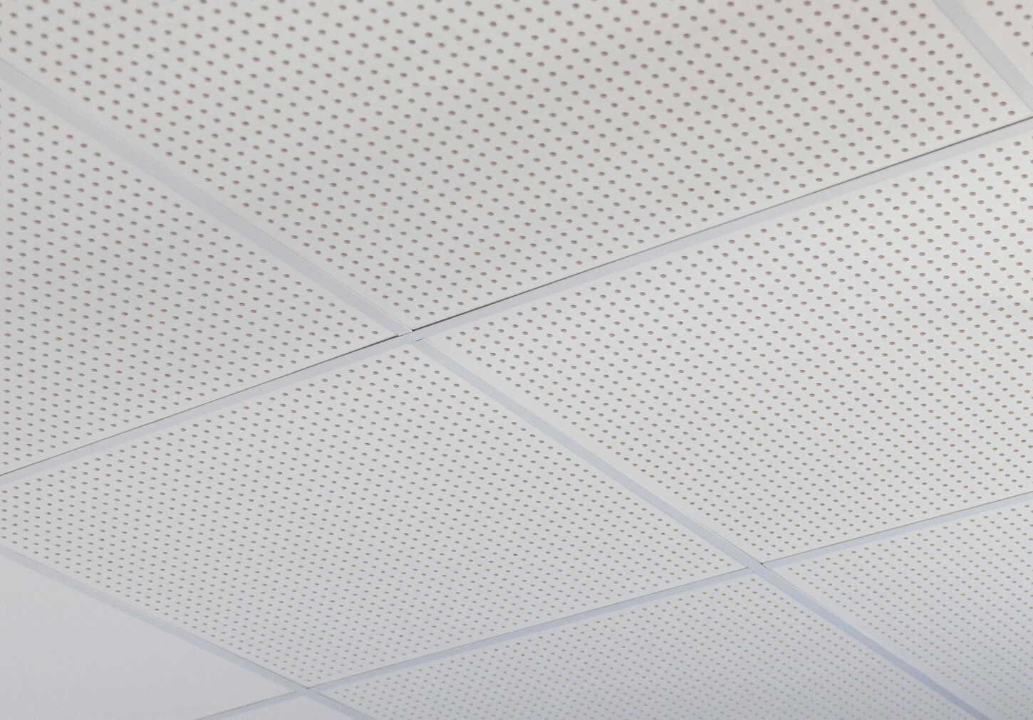 Gips akustikloft 595x595x12 mm