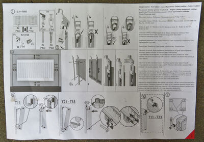 Ny panel radiator 800x400x33
