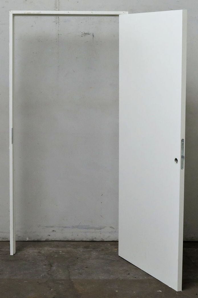 Trehøje massiv dør M10 med karm