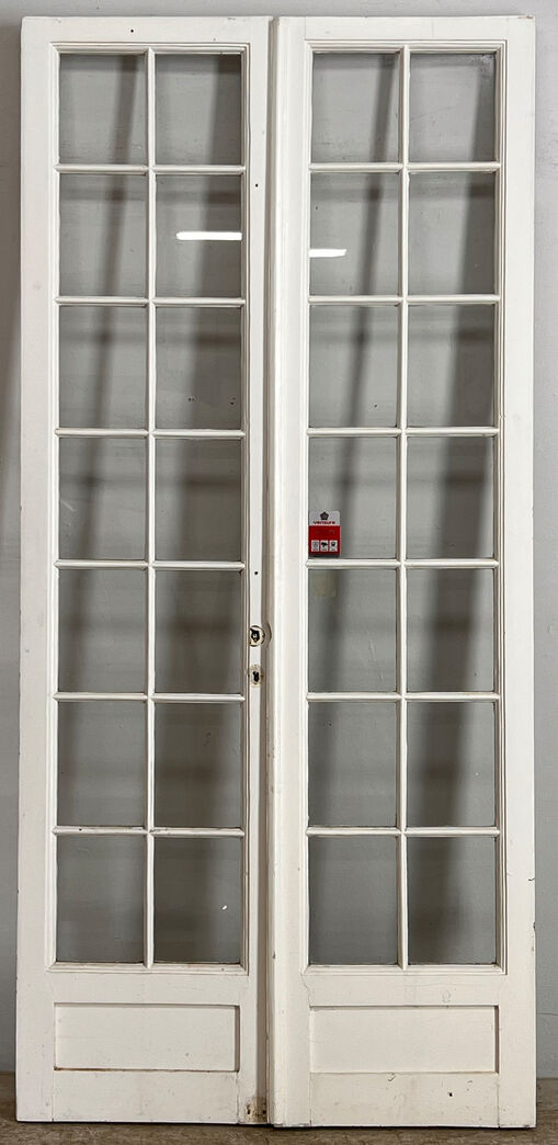 Dobbelt havedør uden karm