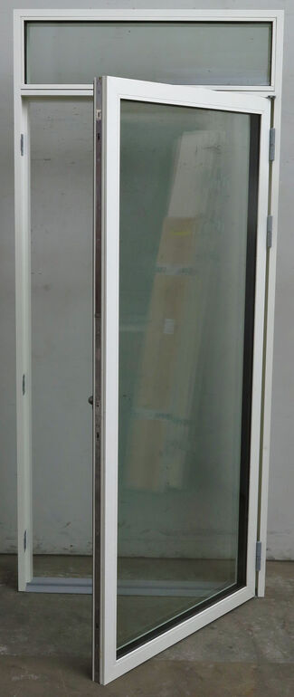 Høj terrassedør med top vindue