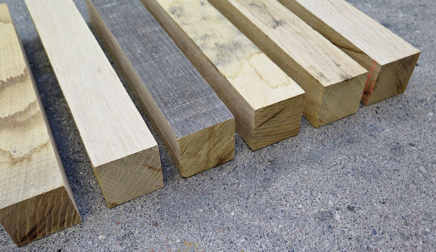 Egetræsstave 51x51x300mm