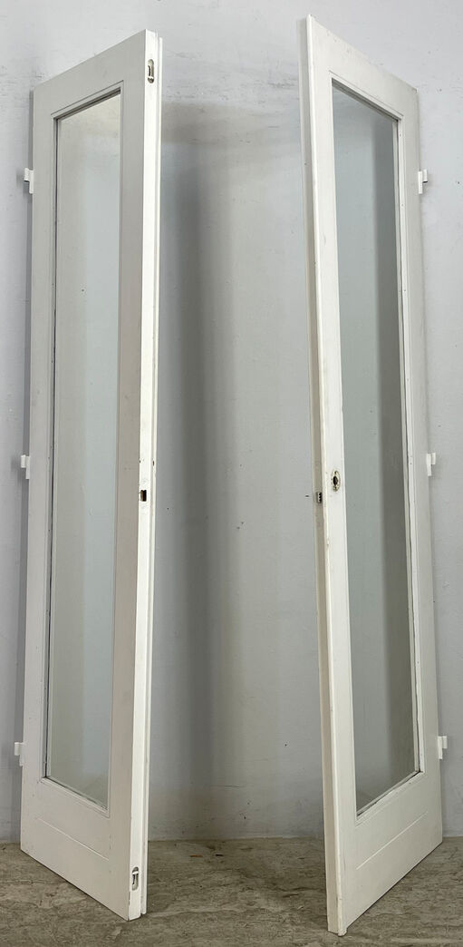 Dobbeltdør med glas og karm