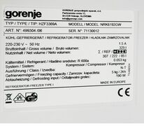 Gorenje køle/fryseskab