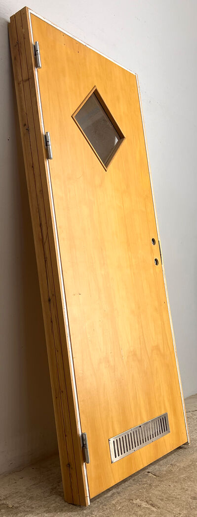 Indvendig dør med glas