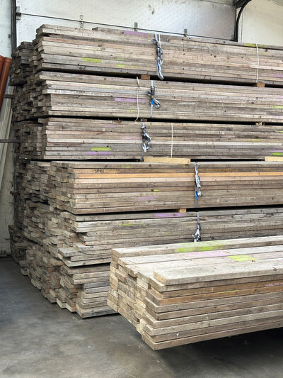 Stilladsbrædder længde 390 cm