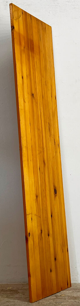 Massiv fyrretræshylde 49 x 189 cm