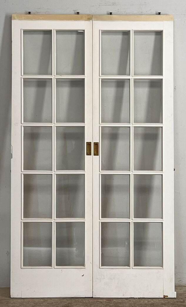 Fransk skydedør med skinne