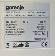 Gorenje køle/fryseskab