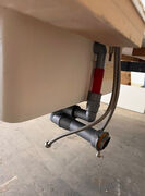 Corian bordplade med vask og hylder Corian bordplade med vask og hylder