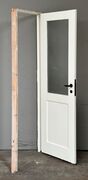 Badeværelsesdør med glas 68 cm