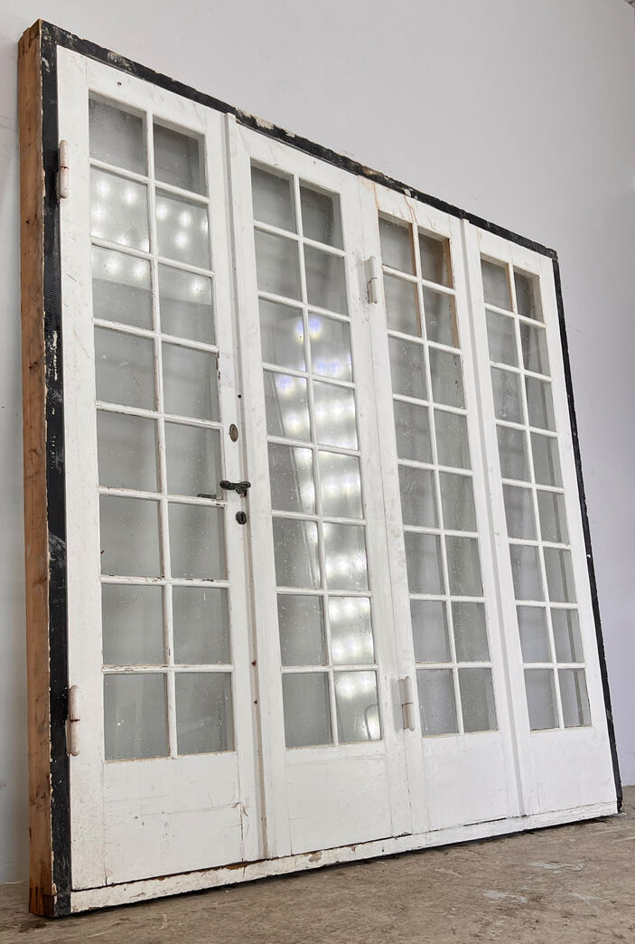 Havedørsparti med dobbeltdør