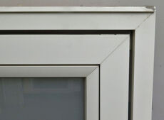 Termovindue med satineret glas - 94 cm