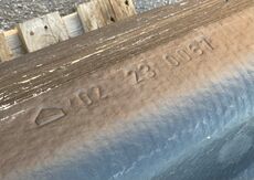 Brugte sorte Cembrit B6 eternitplader