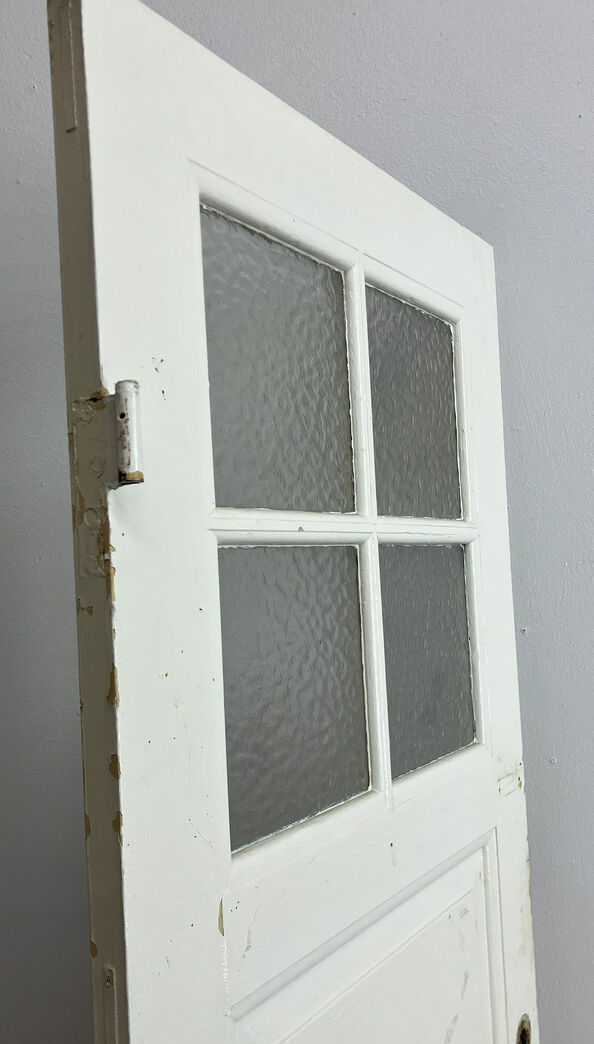 Fyldningsdør med glas