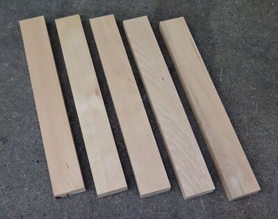 Bøgetræsstave 22x53x397 mm