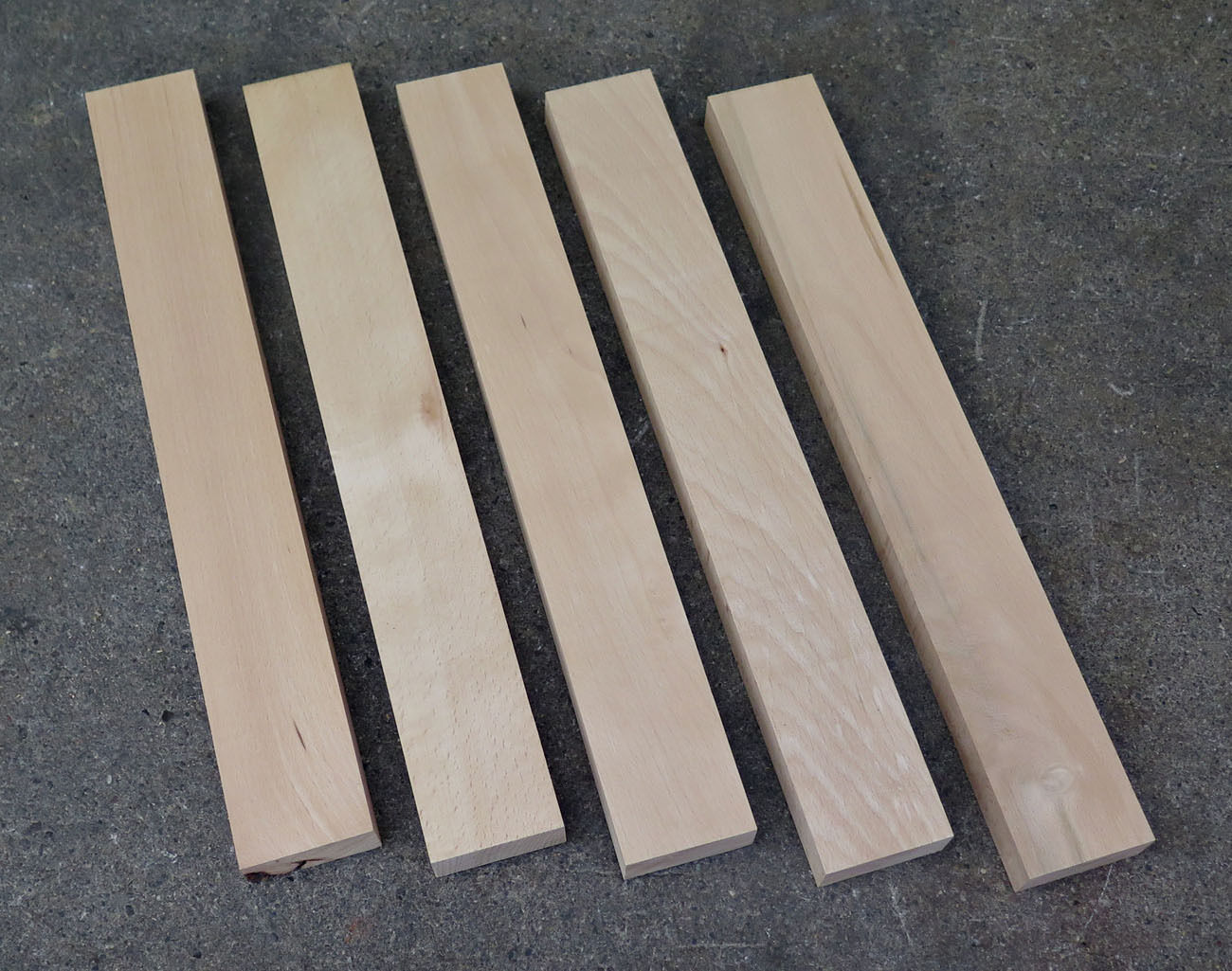 Bøgetræsstave 22x53x397 mm