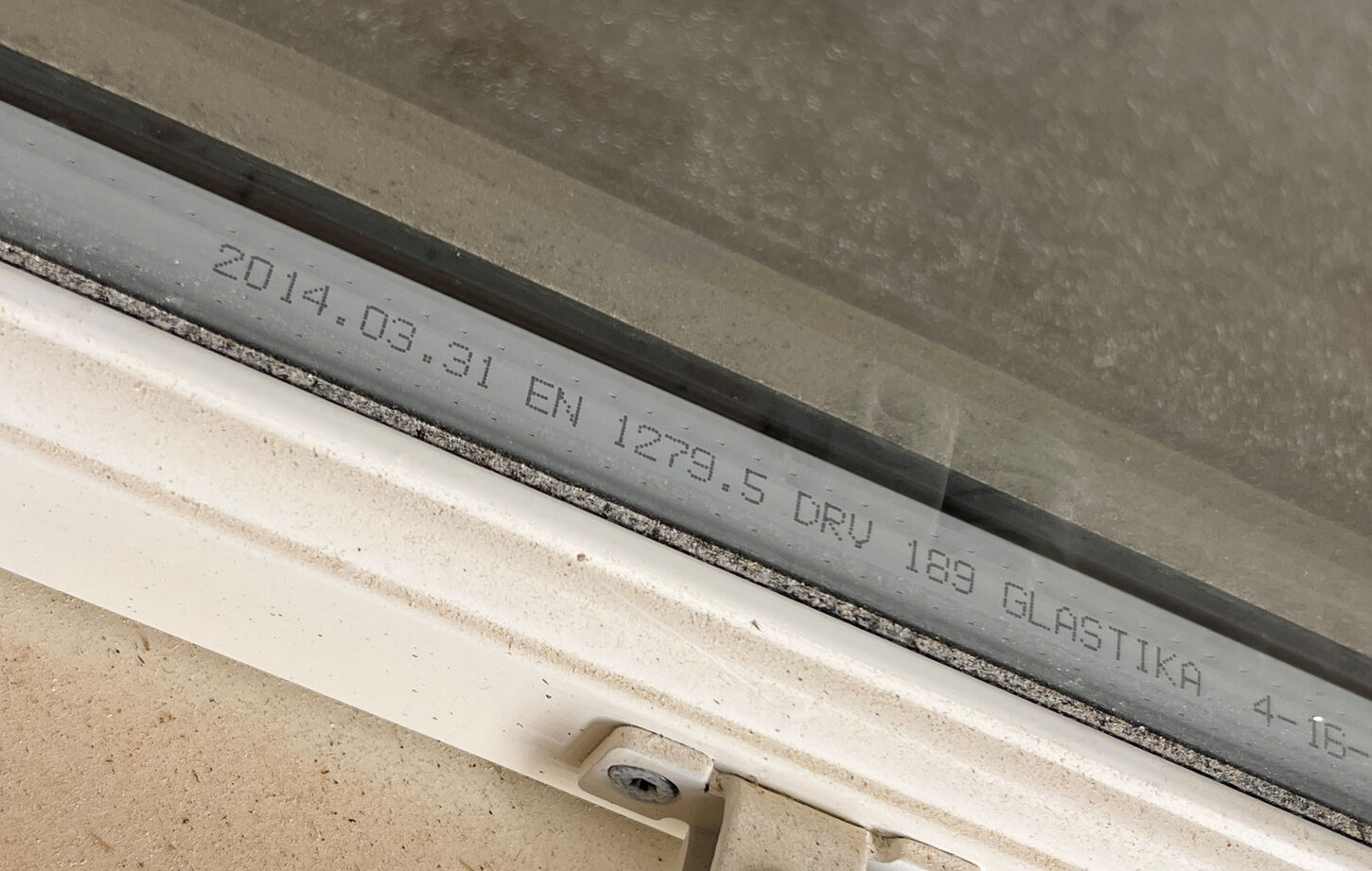 Termovindue med sprosser