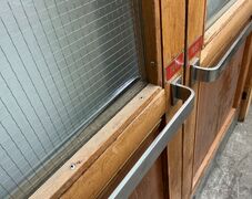 Dobbeltdør med karm