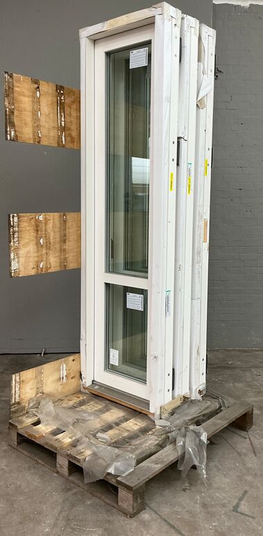 Smal terrassedør med energiglas