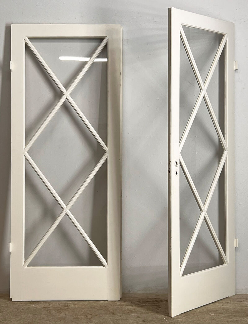 Fransk dør med karm